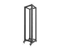 LANBERG Stojąca 19" 42U 600x800mm Open Rack (czarna) OR01-6842-B - 455672 - zdjęcie 4